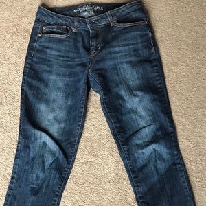 American Eagle high rise skinny jeans size 10